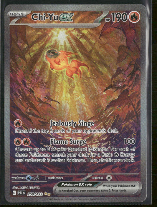 SV02: Paldea Evolved Chi-Yu ex #259/193