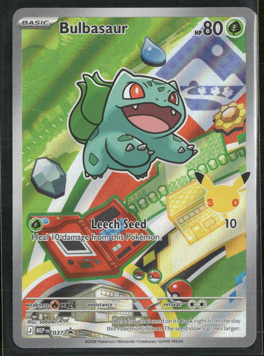 ME: Mega Evolution Promo Bulbasaur #037