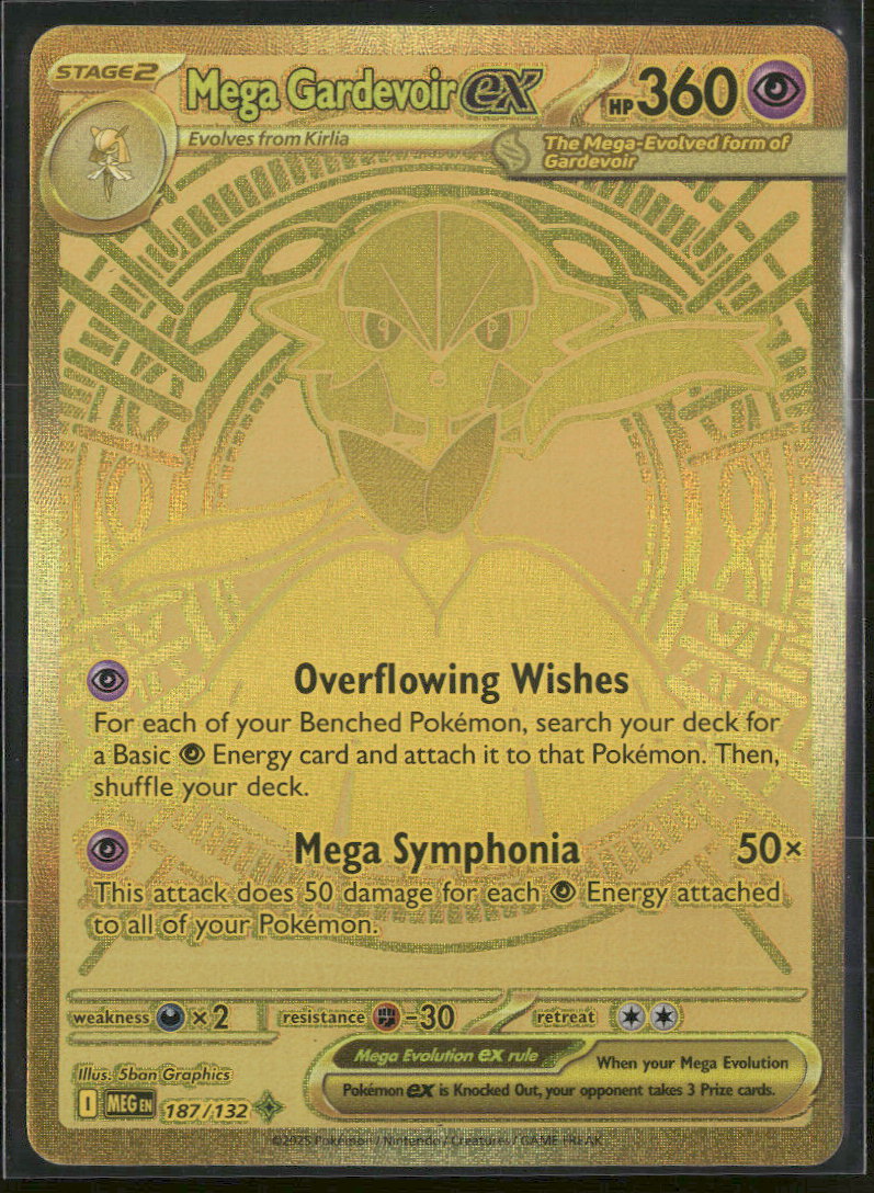 ME01: Mega Evolution Mega Gardevoir ex #187/132