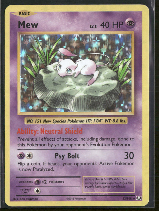 XY - Evolutions Mew #53/108