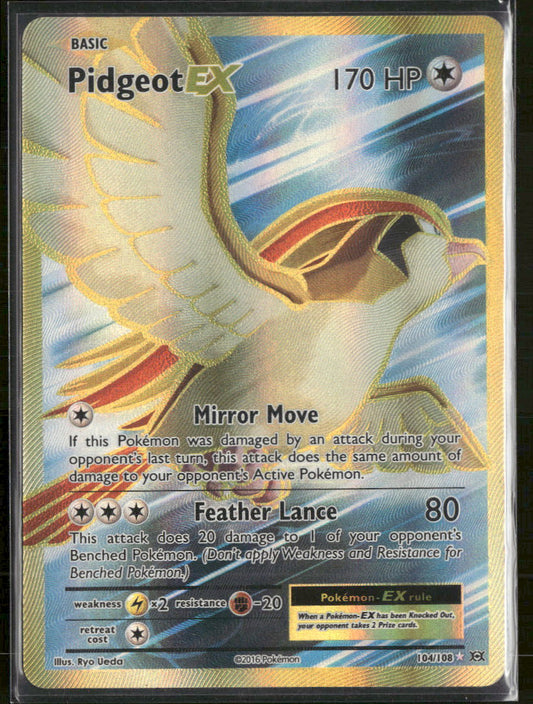 XY - Evolutions Pidgeot EX (Full Art) #104/108