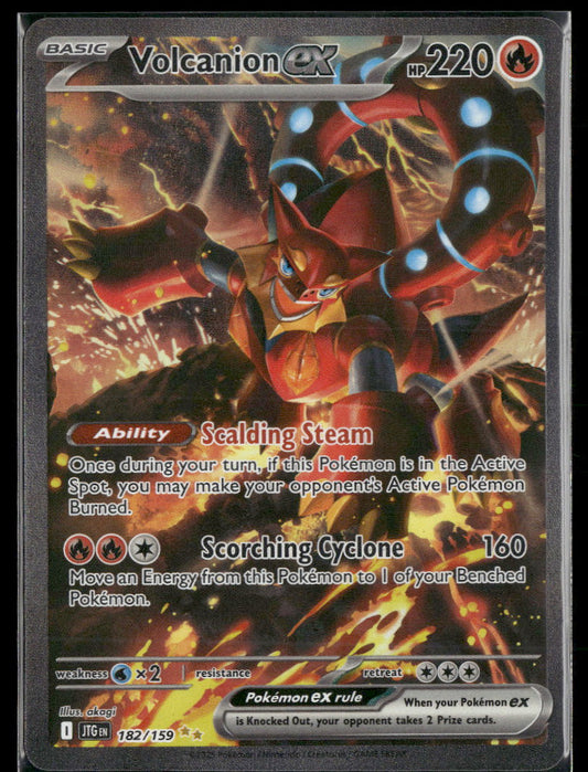 SV09: Journey Together Volcanion ex #182/159