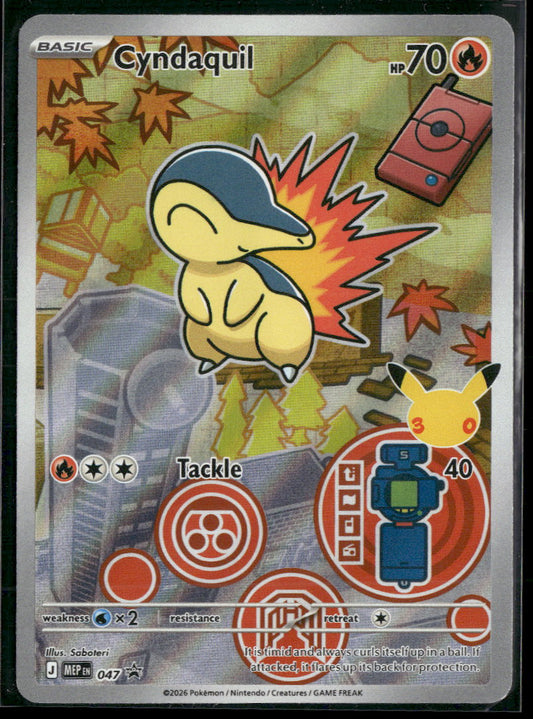 ME: Mega Evolution Promo Cyndaquil #047