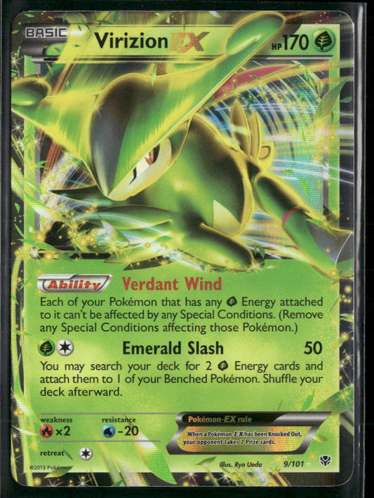 Plasma Blast Virizion EX #9/101