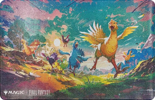 FINAL FANTASY Playmat for Magic: The Gathering - Running Chocobos
