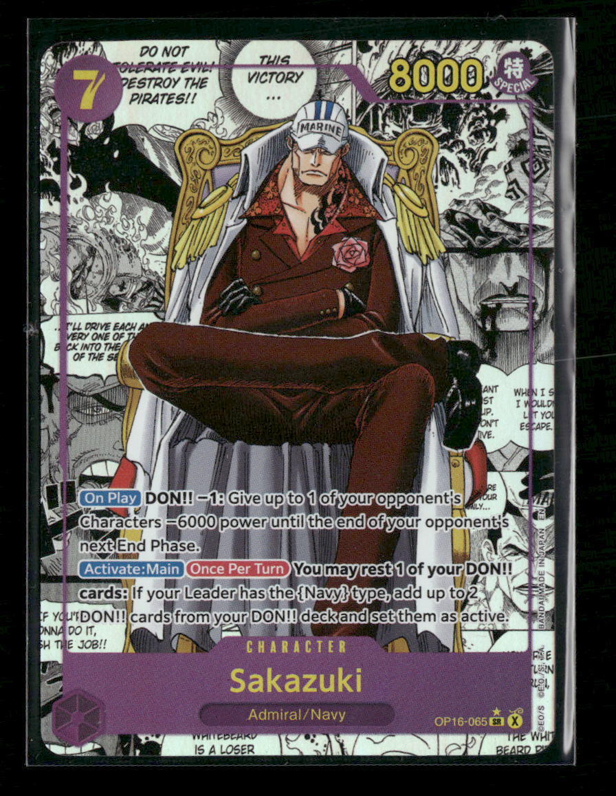 The Time of Battle Sakazuki (Manga) #OP16-065