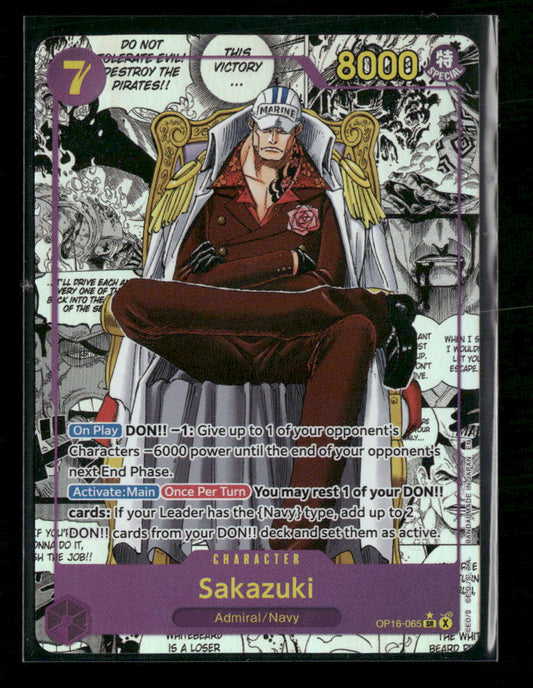The Time of Battle Sakazuki (Manga) #OP16-065 (Indent)