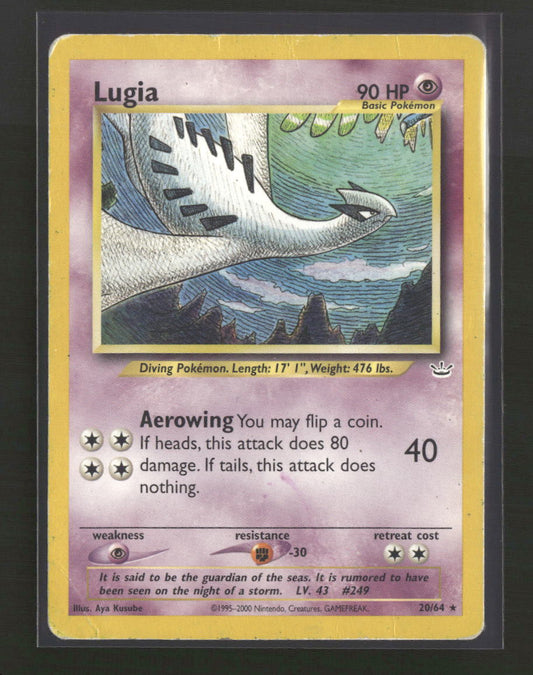 Neo Revelation Lugia #20/64 *Damaged*