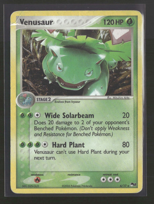 POP Series 2 Venusaur Holo #006/017 *Damaged*