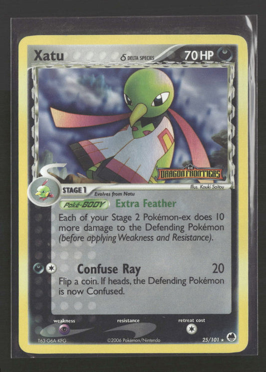 Dragon Frontiers Xatu (Delta Species) Reverse Holo #25/101