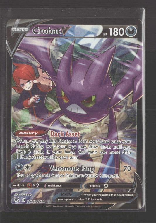 SWSH11: Lost Origin Trainer Gallery Crobat V #TG20/TG30
