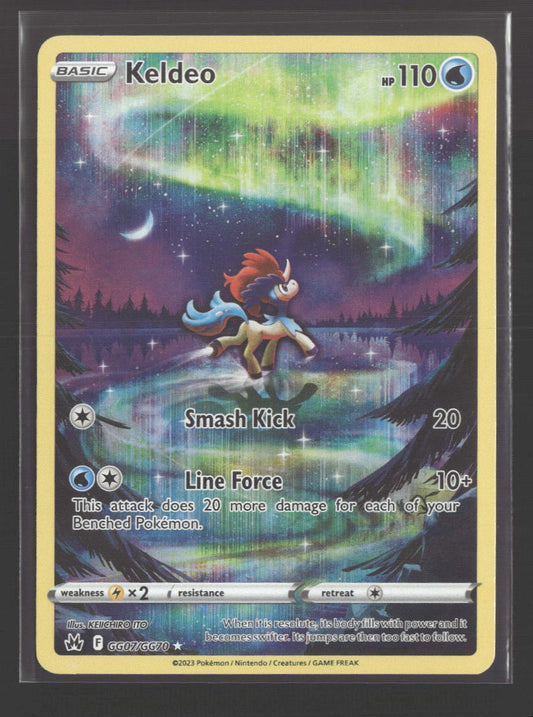 SWSH: Crown Zenith: Galarian Gallery Keldeo #GG07/GG70