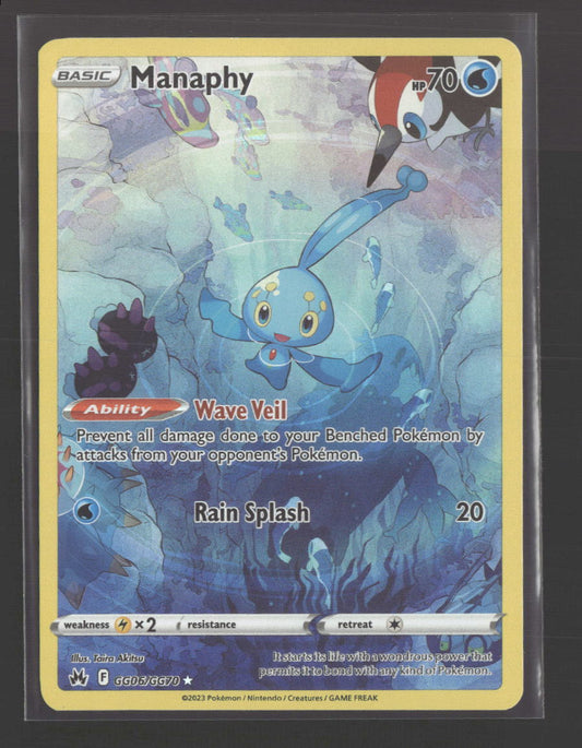 SWSH: Crown Zenith: Galarian Gallery Manaphy #GG06/GG70