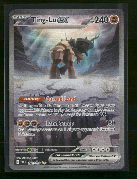 SV02: Paldea Evolved Ting-Lu ex #263/193