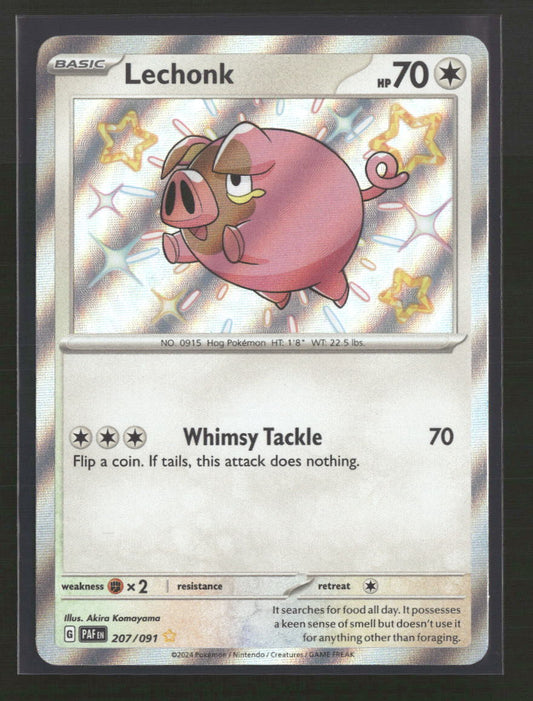 SV: Paldean Fates Lechonk #207/091