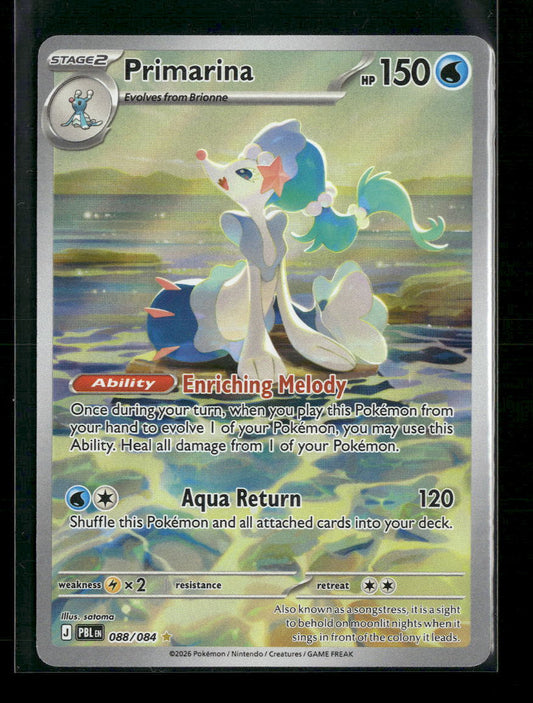 ME05: Pitch Black Primarina #088/084