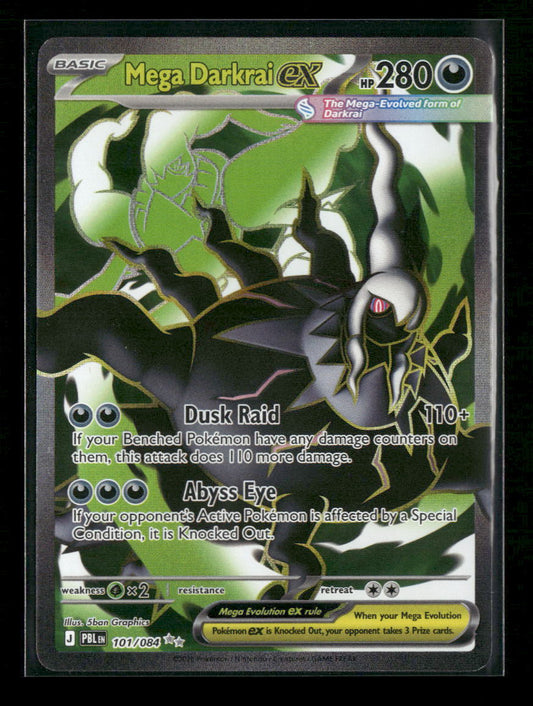 ME05: Pitch Black Mega Darkrai ex #101/084