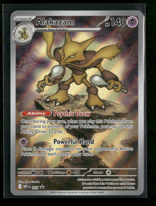 ME: Mega Evolution Promo Alakazam #009
