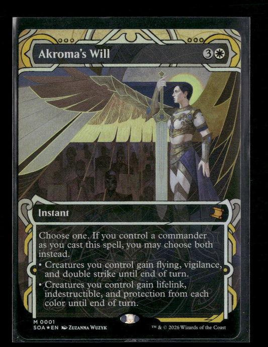 Secrets of Strixhaven: Mystical Archive Akroma's Will Foil #1