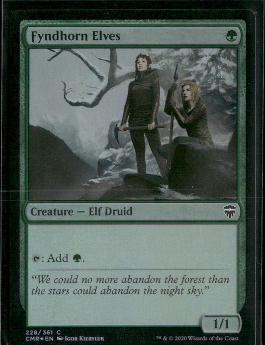 Commander Legends Fyndhorn Elves Foil #228