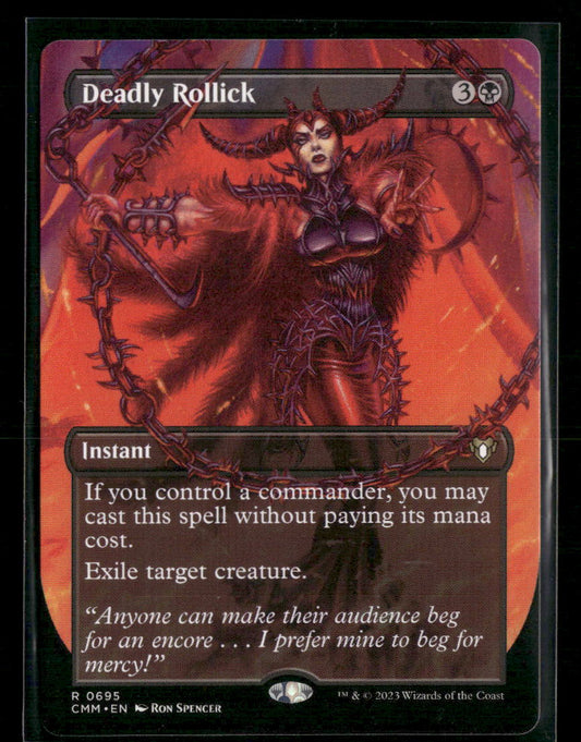 Commander Masters Deadly Rollick (Borderless) #695