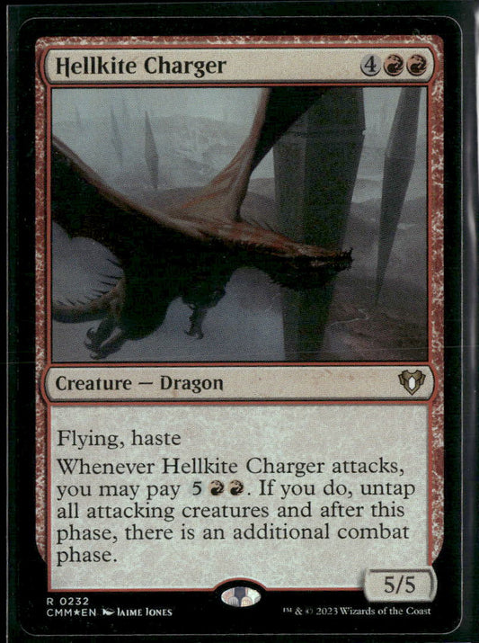 Commander Masters Hellkite Charger Foil #232