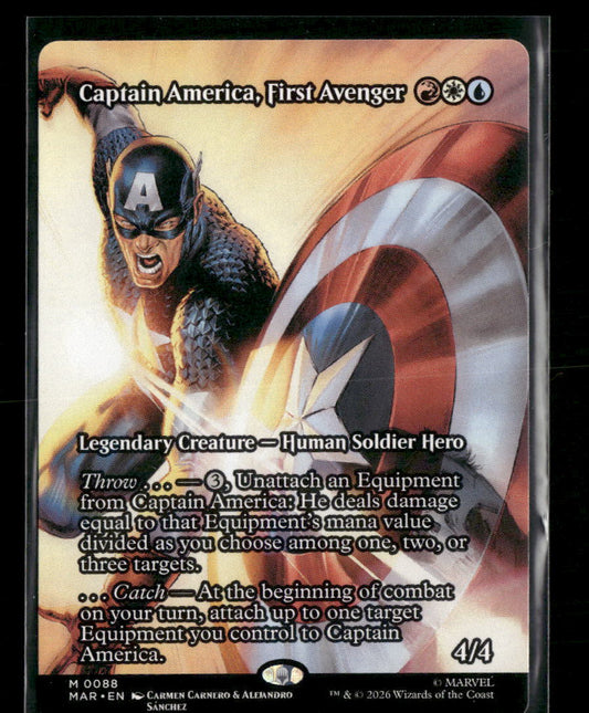 Marvel Universe Eternal-Legal Captain America, First Avenger (Borderless) #88