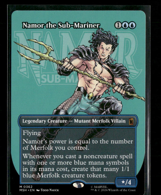 Marvel Super Heroes Namor the Sub-Mariner (Borderless) (0362) #362