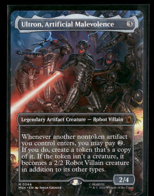 Marvel Super Heroes Ultron, Artificial Malevolence (Borderless) (0344) #344