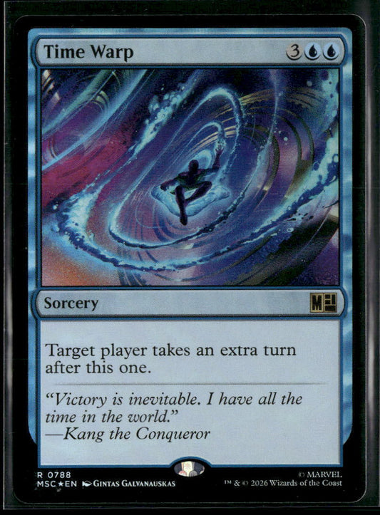 Commander: Marvel Super Heroes Time Warp Foil #788