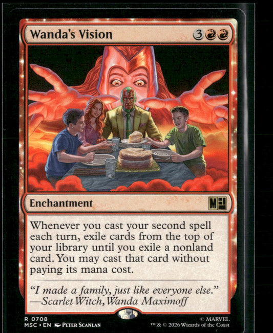Commander: Marvel Super Heroes Wanda's Vision #708