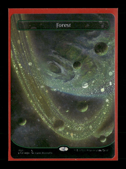 Unfinity Forest (495) (Borderless) (Galaxy Foil) #495