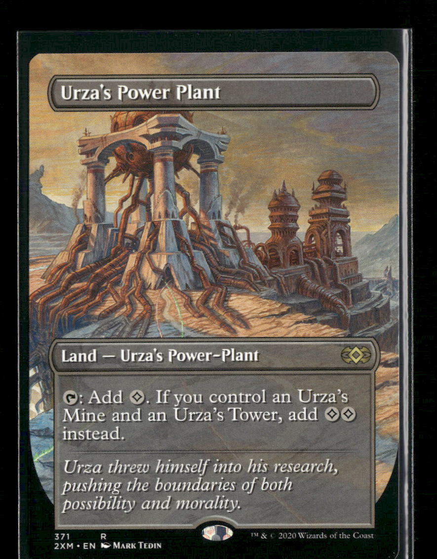 Double Masters Urza's Power Plant (Borderless) #371