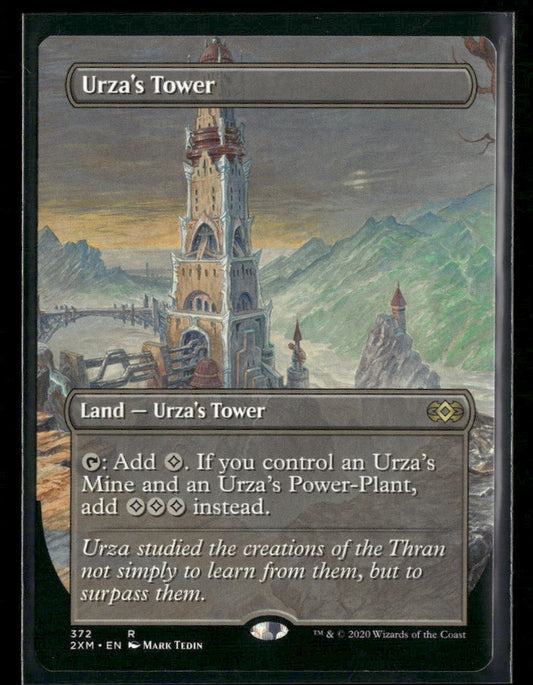 Double Masters Urza's Tower (Borderless) #372