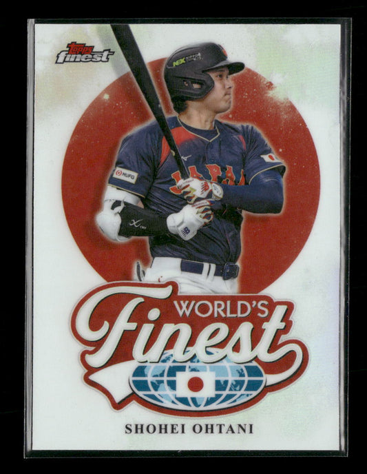 2026 Finest World's Finest Refractors Shohei Ohtani #WF-22