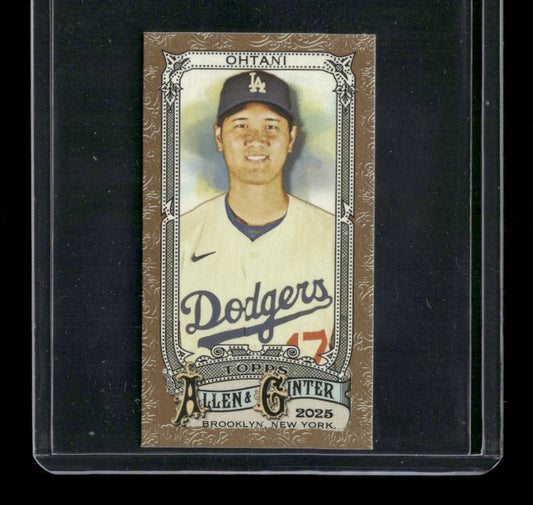2025 Topps Allen & Ginter Mini Gold Border Shohei Ohtani #132