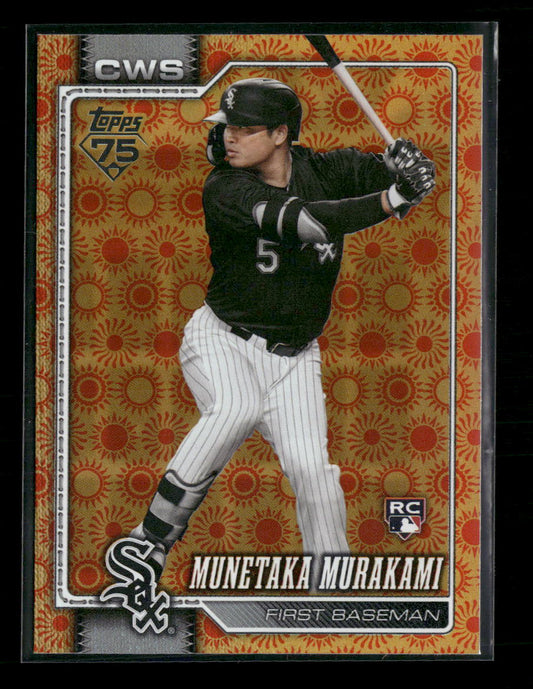 2026 Topps Holiday Sunshine Variation Munetaka Murakami Rookie #503
