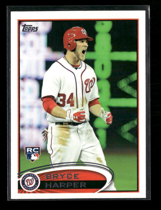 2012 Topps Factory Set Bonus: Rookie Variations Bryce Harper #661