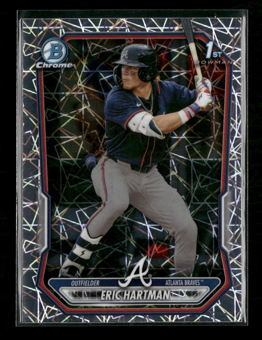 2026 Bowman Chrome Prospects Lazer Refractor Eric Hartman #BCP-102