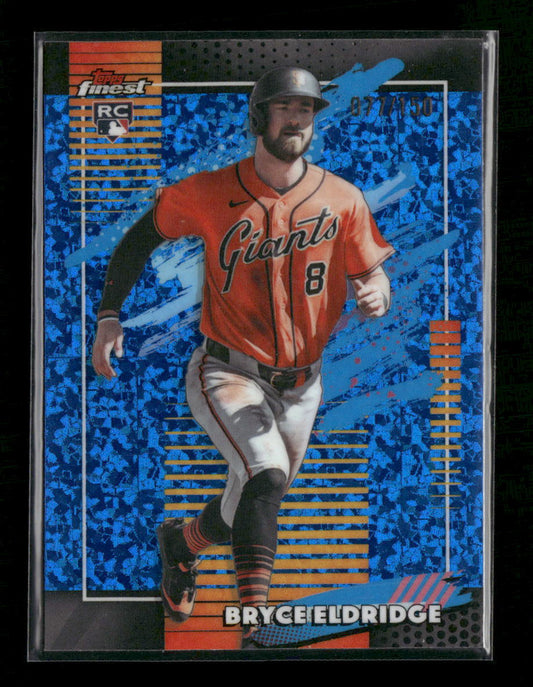 2026 Finest Blue Mini-Diamond Refractors Bryce Eldridge Rookie #/150 #138