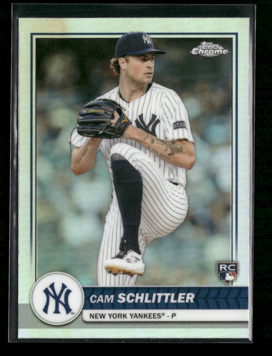 2026 Topps Flagship Collection Chrome Cam Schlittler #76