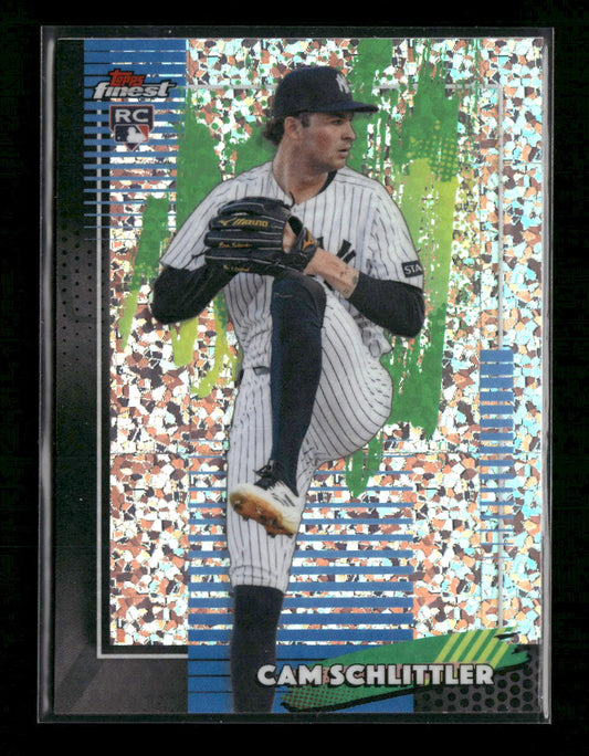 2026 Finest Mini-Diamond Refractors Cam Schlittler Rookie #89