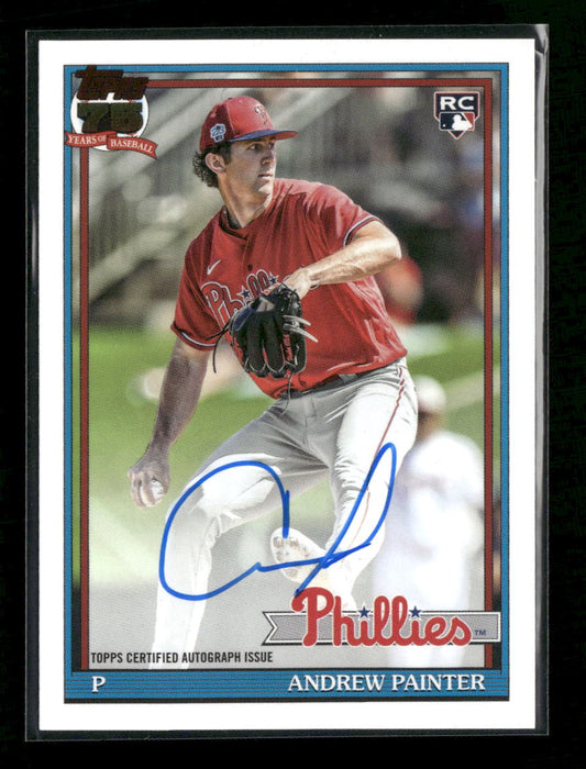 2026 Topps 35th Anniversary Andrew Painter Auto #91A-APA