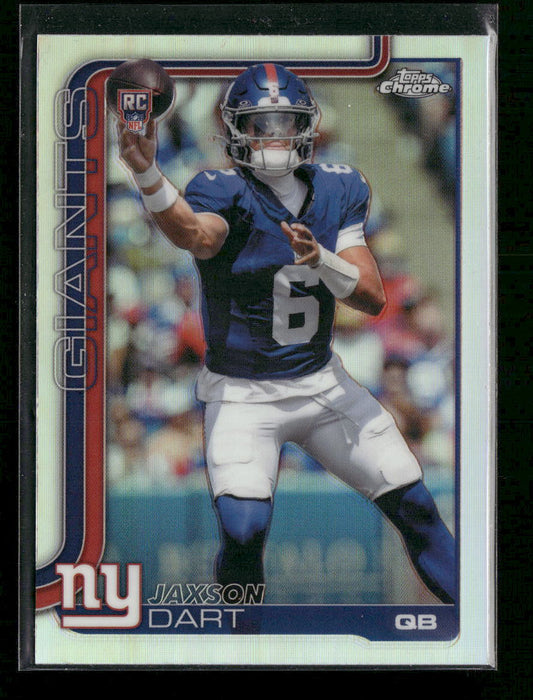 2025 Topps Chrome Refractor Jaxson Dart Rookie #306