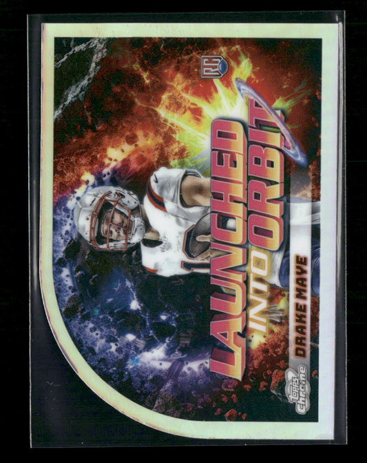 2024 Topps Chrome Cosmic Launched Into Orbit Drake Maye #LIO-8