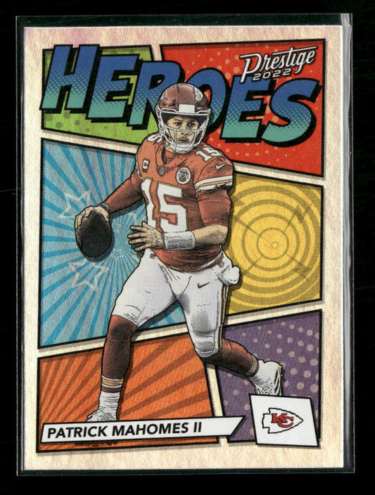 2022 Panini Prestige Heroes Patrick Mahomes II #H-4