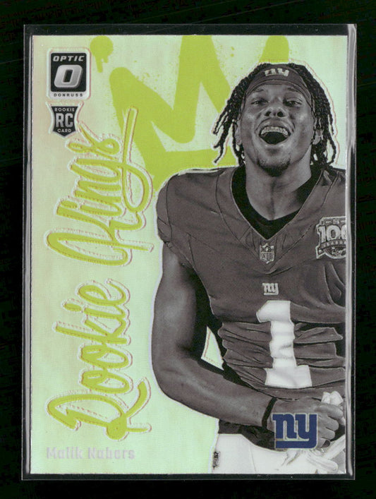 2024 Donruss Optic Rookie Kings Malik Nabers #5