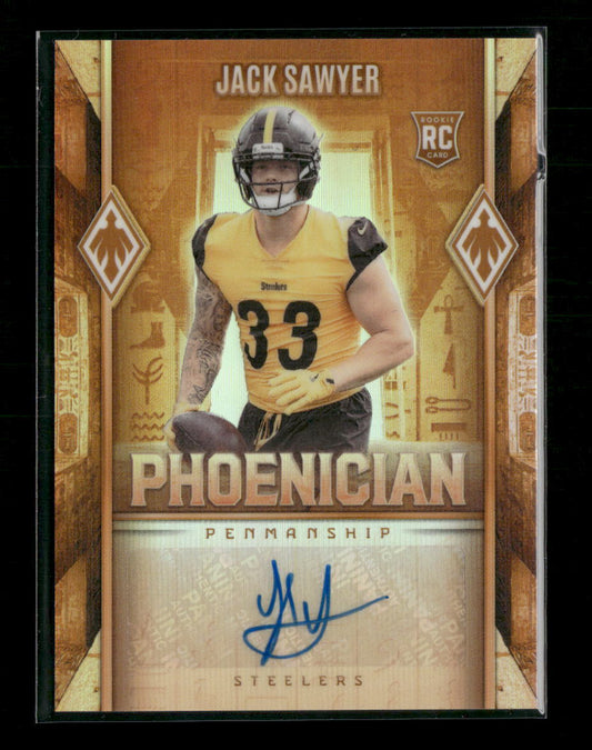 2025 Panini Phoenix Phoenician Penmanship Jack Sawyer Auto #PHP-JSA