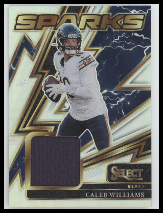 2025 Panini Select Sparks Prizm Caleb Williams #/149 #SPK-CWS