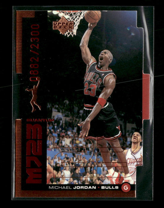 1998-99 Upper Deck MJ23 Tier 1 (Quantum Bronze) Michael Jordan #/2300 #QMM14